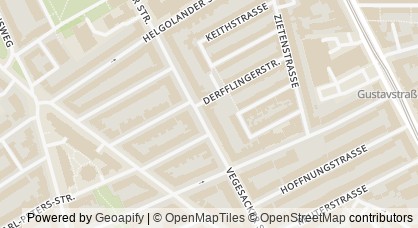 Kartendarstellung von  Hilfswerk Bremen