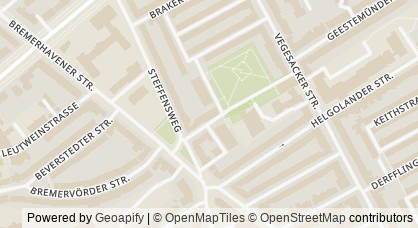 Kartendarstellung von  Flüchtlingsinitiative Bremen e.V.