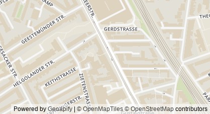 Kartendarstellung von  WaBeQ gGmbH