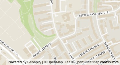 Kartendarstellung von  Bremer Erziehungshilfe GmbH