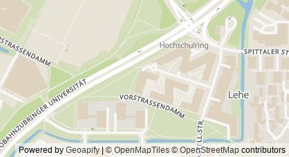 Kartendarstellung von  Erika Müller Stiftung BREMER ENGEL