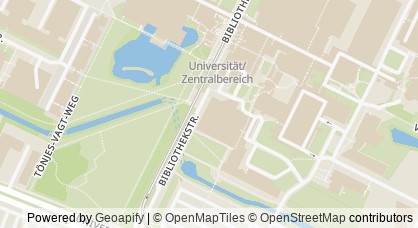 Kartendarstellung von  Akademie für Weiterbildung