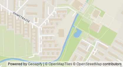 Kartendarstellung von  Kinder- und Familienzentrum Curiestraße