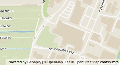 Kartendarstellung von  HandWERK gGmbH