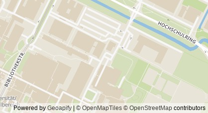 Kartendarstellung von  Unibad