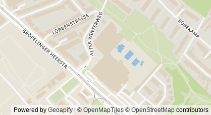 Kartendarstellung von  Westbad