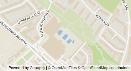 Kartendarstellung von  Eissporthalle Paradice