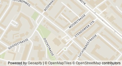 Kartendarstellung von  Kinder- und Familienzentrum Pastorenweg