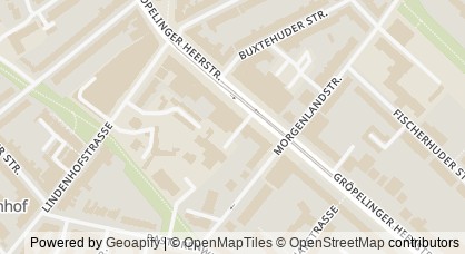 Kartendarstellung von  JobKick PLUS (Bremen West)