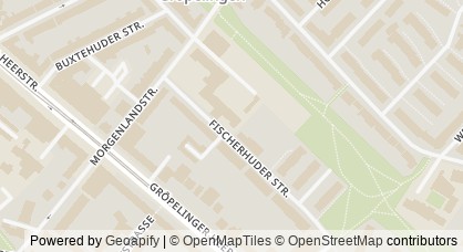 Kartendarstellung von  Busbibliothek