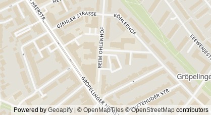 Kartendarstellung von  Haus Lea