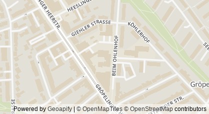 Kartendarstellung von  Begegnungszentrum Plus