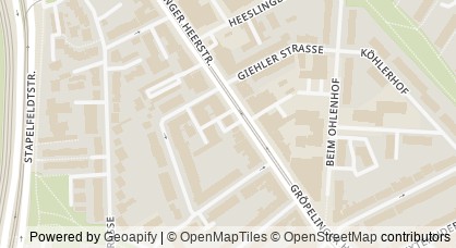 Kartendarstellung von  Bremer Volkshochschule vhs West