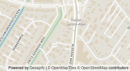 Kartendarstellung von  Kinder- und Jugendarztpraxis Bremen-Borgfeld