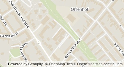 Kartendarstellung von  Kinder- und Familienzentrum Schwarzer Weg