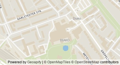 Kartendarstellung von  Ambulanter Palliativdienst Bremen