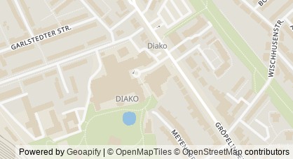 Kartendarstellung von  BZF-Bremer Zentrum für Fortpflanzungsmedizin