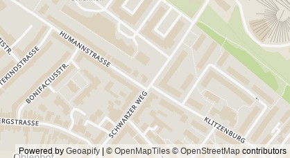 Kartendarstellung von  Villa Anker