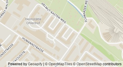 Kartendarstellung von  Tagespflege Ohlenhof – Sozialwerk der Freien Christengemeinde Bremen