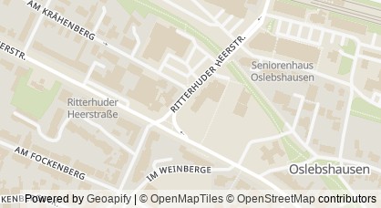 Kartendarstellung von  Evangelische Kindertagesstätte Oslebshausen