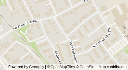 Kartendarstellung von  Kinder- und Familienzentrum Fockengrund