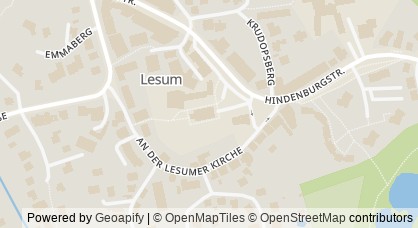 Kartendarstellung von  Kinderkirche