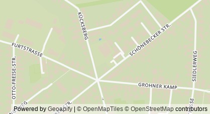 Kartendarstellung von  Kinder- und Familienzentrum Kinderland