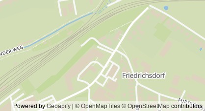 Kartendarstellung von  Arbeit und Lernzentrum e.V.