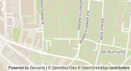 Kartendarstellung von  Kinder- und Familienzentrum Alt-Aumund