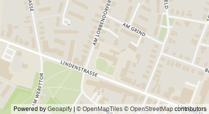 Kartendarstellung von  Agentur für Arbeit Bremen-Vegesack