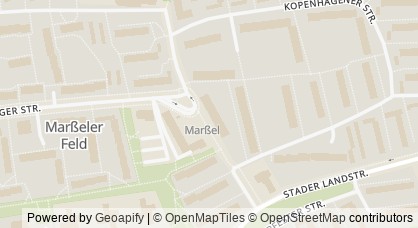 Kartendarstellung von  Quartiersmanagement Marßel