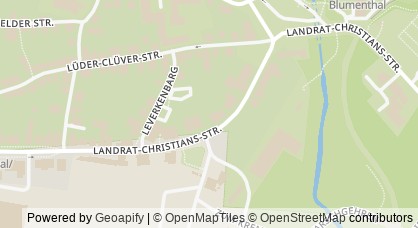 Kartendarstellung von  Luv und Lee