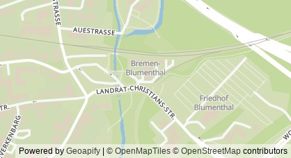 Kartendarstellung von  Gesundheitsamt Bremen (Blumenthal)