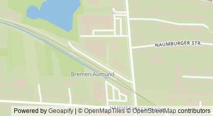 Kartendarstellung von  pro familia | Beratungsstelle Bremen-Nord