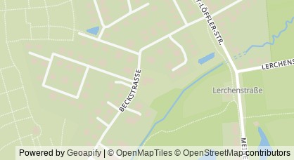 Kartendarstellung von  Kinder- und Familienzentrum Hammersbeck