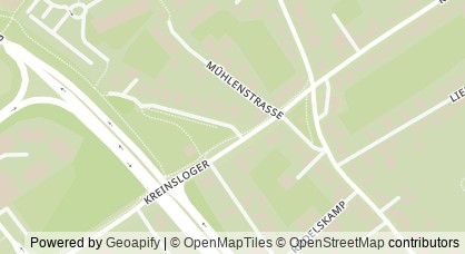 Kartendarstellung von  Jugendclub Lüssum