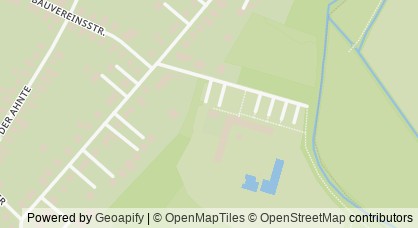 Kartendarstellung von  Freibad Blumenthal