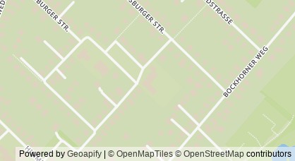 Kartendarstellung von  Kinder- und Familienzentrum Ebenroder Straße