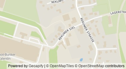 Kartendarstellung von  Denkort Bunker Valentin